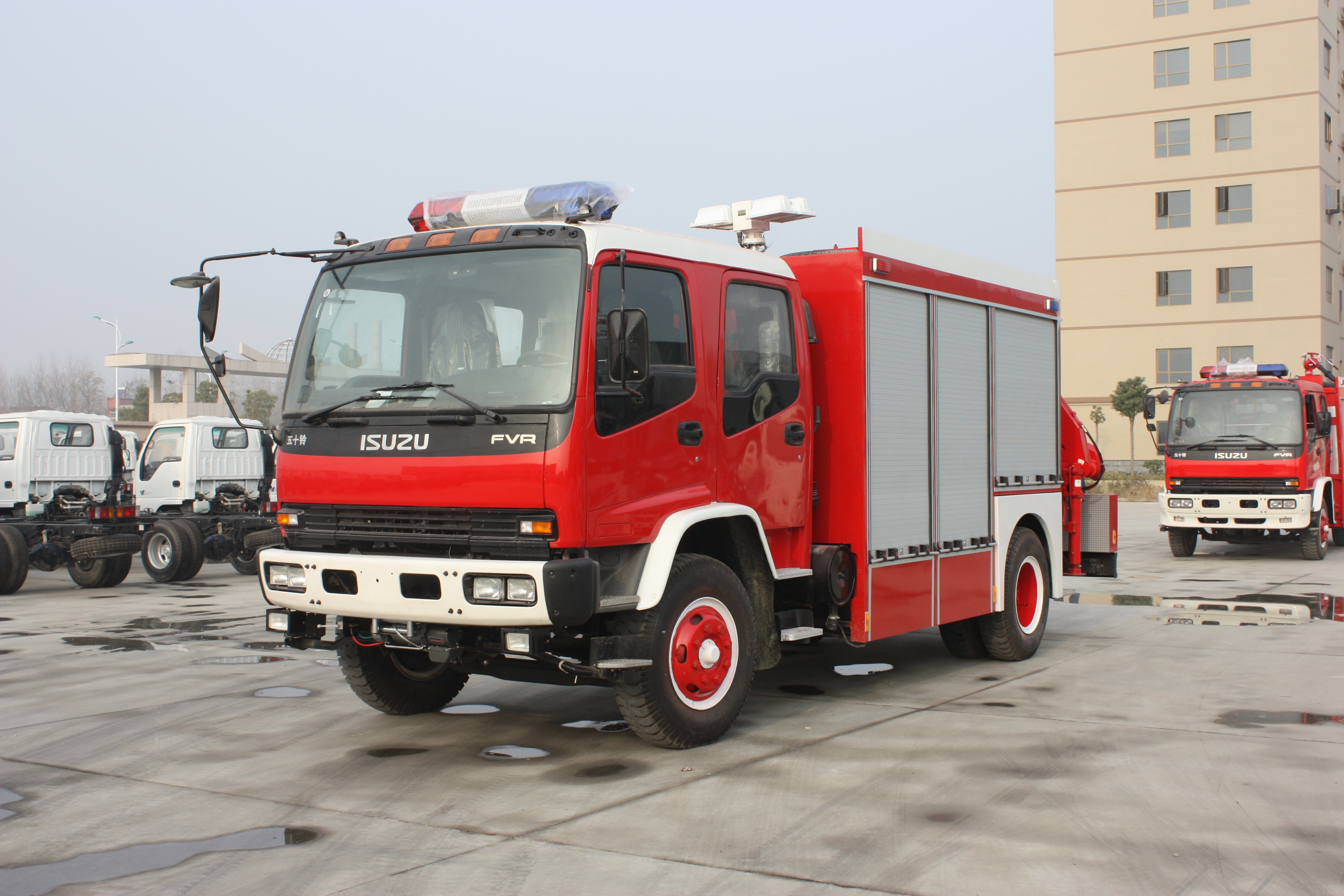 五十鈴搶險(xiǎn)救援消防車